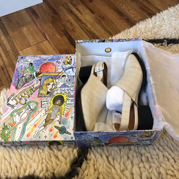 NWT Jeffrey Campbell Fraser Slingback Mules - Picture 4 of 8